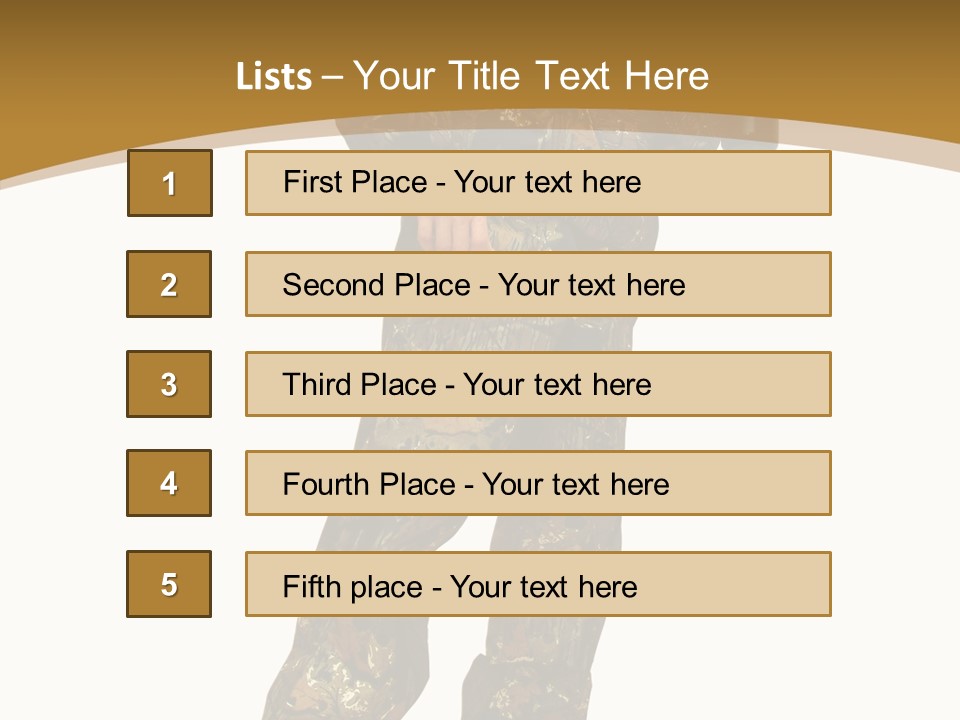 Cylinder Mask Uniform PowerPoint Template