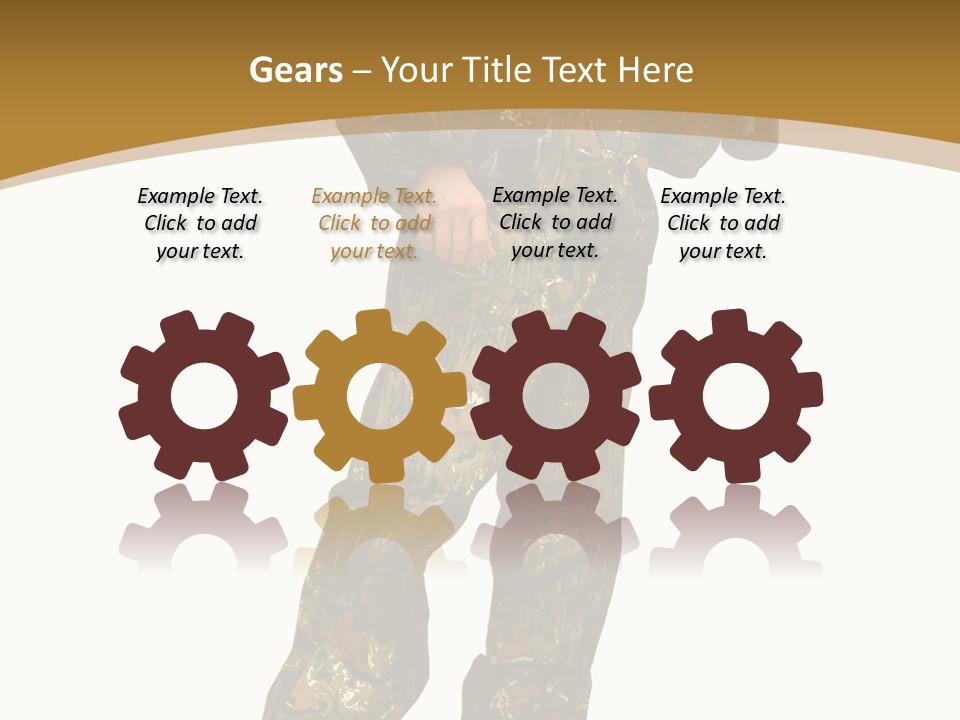 Cylinder Mask Uniform PowerPoint Template