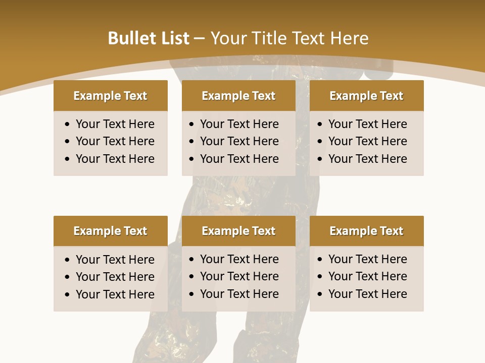 Cylinder Mask Uniform PowerPoint Template