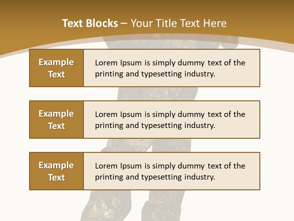 Cylinder Mask Uniform PowerPoint Template