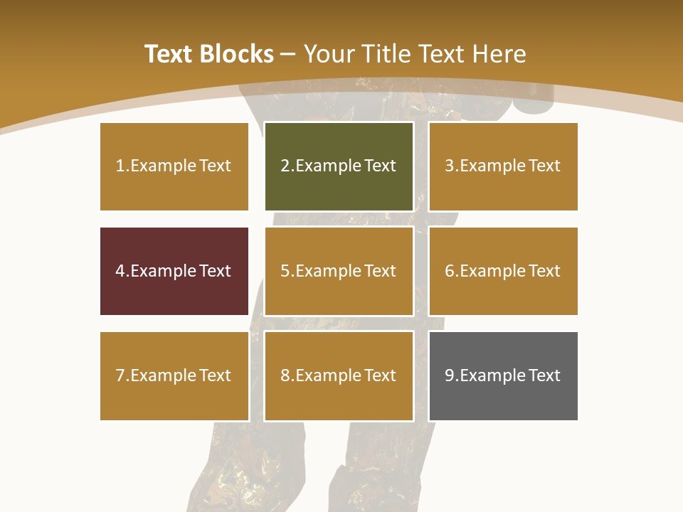 Cylinder Mask Uniform PowerPoint Template