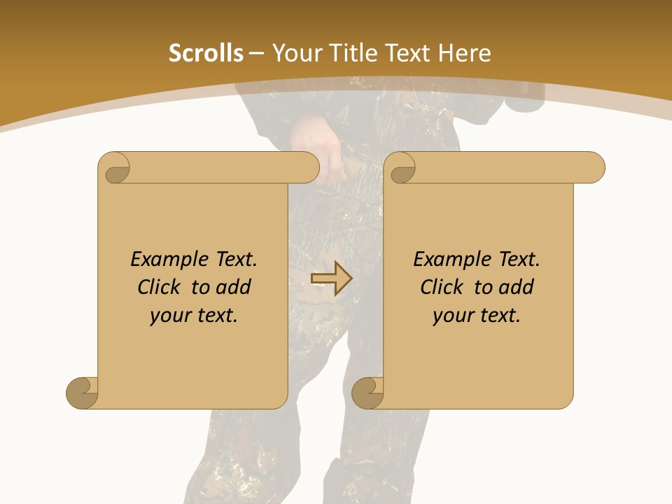 Cylinder Mask Uniform PowerPoint Template