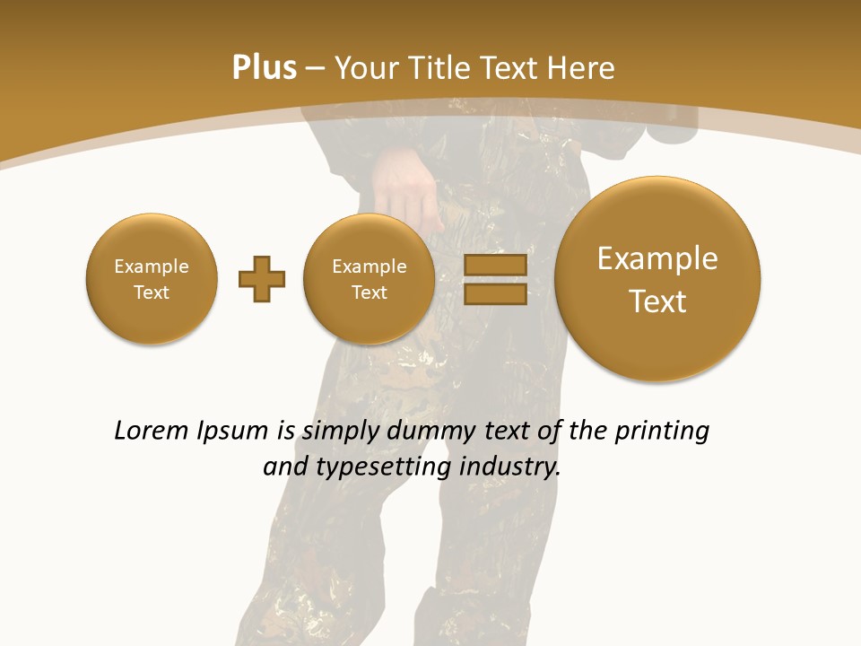 Cylinder Mask Uniform PowerPoint Template
