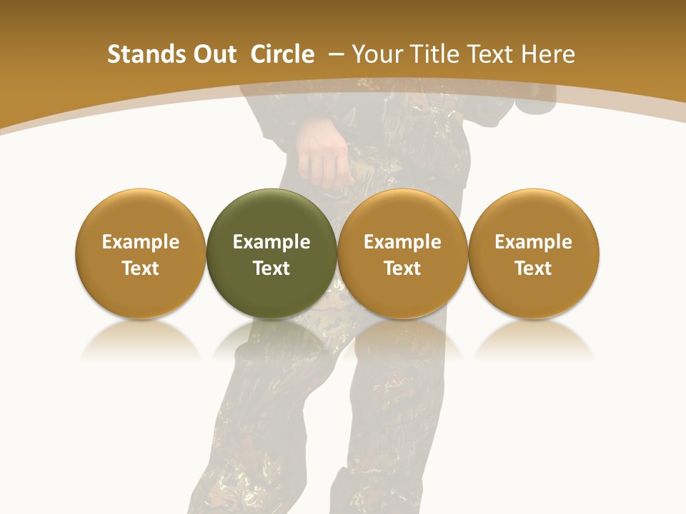 Cylinder Mask Uniform PowerPoint Template