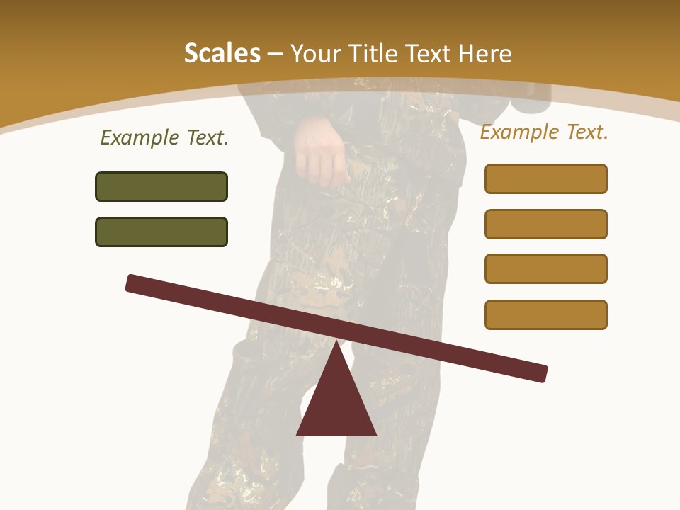 Cylinder Mask Uniform PowerPoint Template