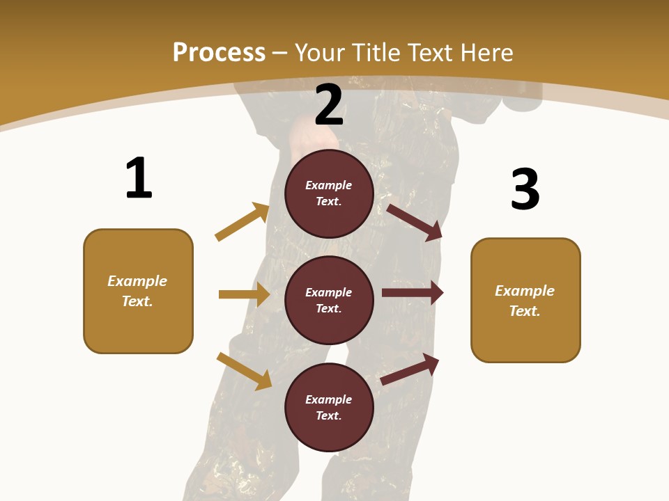 Cylinder Mask Uniform PowerPoint Template