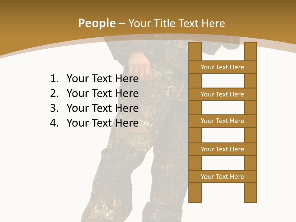 Cylinder Mask Uniform PowerPoint Template