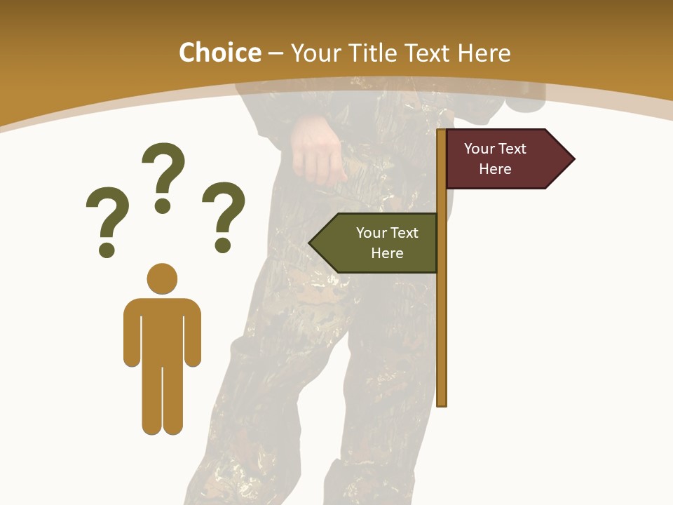 Cylinder Mask Uniform PowerPoint Template