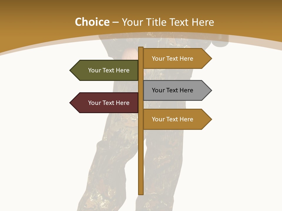 Cylinder Mask Uniform PowerPoint Template