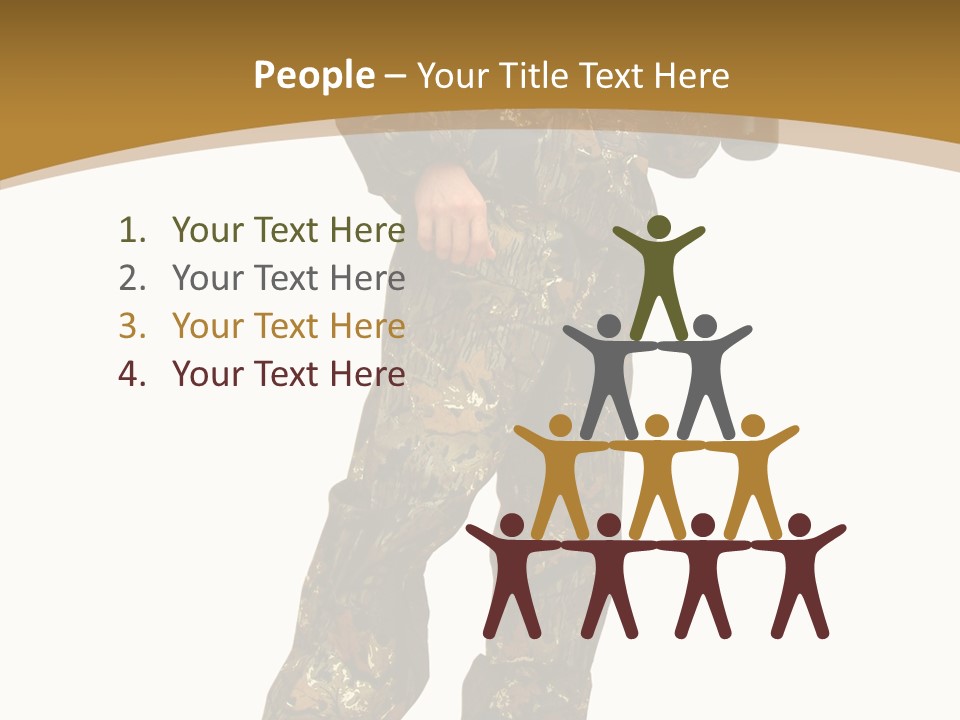 Cylinder Mask Uniform PowerPoint Template