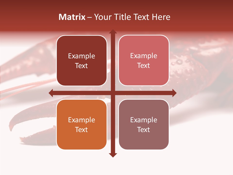 Antenna Photography Seafood PowerPoint Template