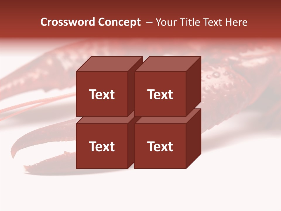 Antenna Photography Seafood PowerPoint Template