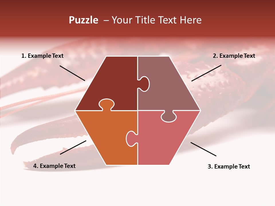 Antenna Photography Seafood PowerPoint Template