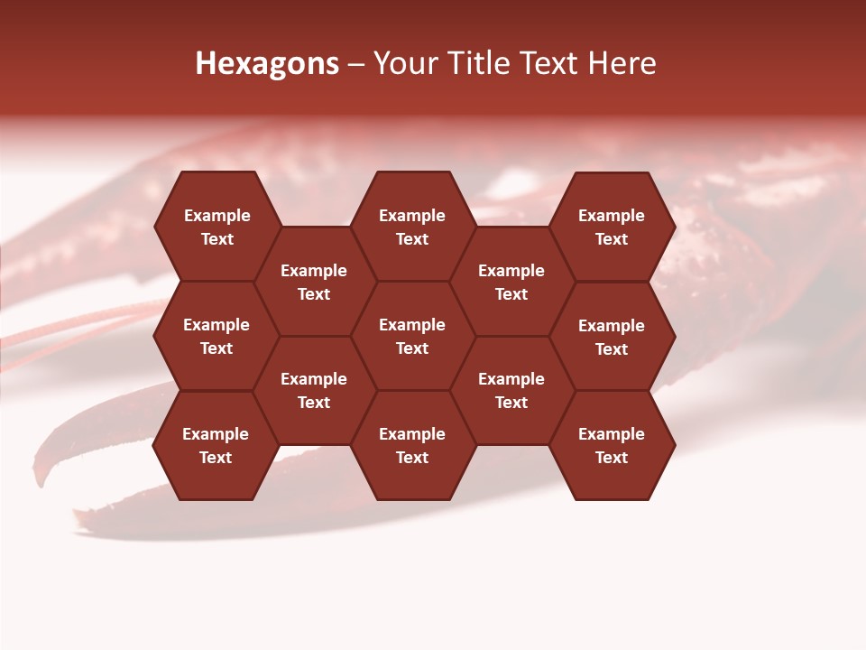 Antenna Photography Seafood PowerPoint Template