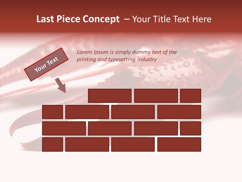 Antenna Photography Seafood PowerPoint Template