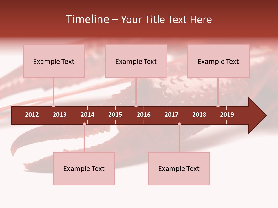 Antenna Photography Seafood PowerPoint Template