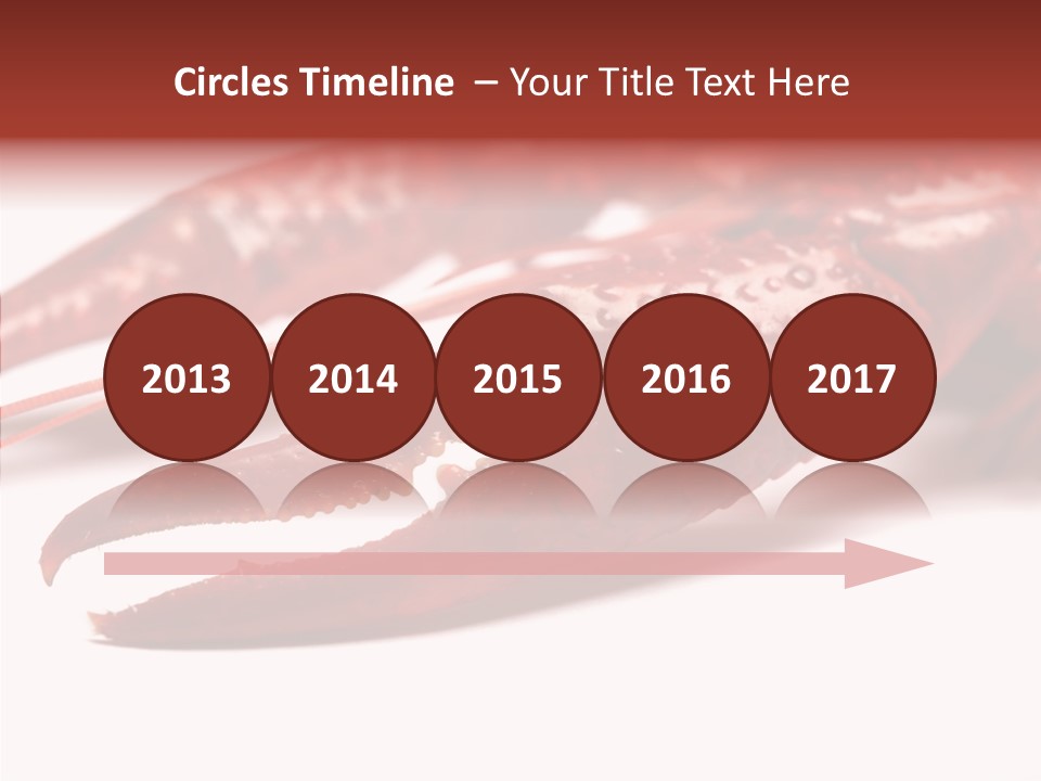 Antenna Photography Seafood PowerPoint Template