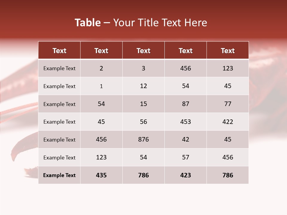 Antenna Photography Seafood PowerPoint Template