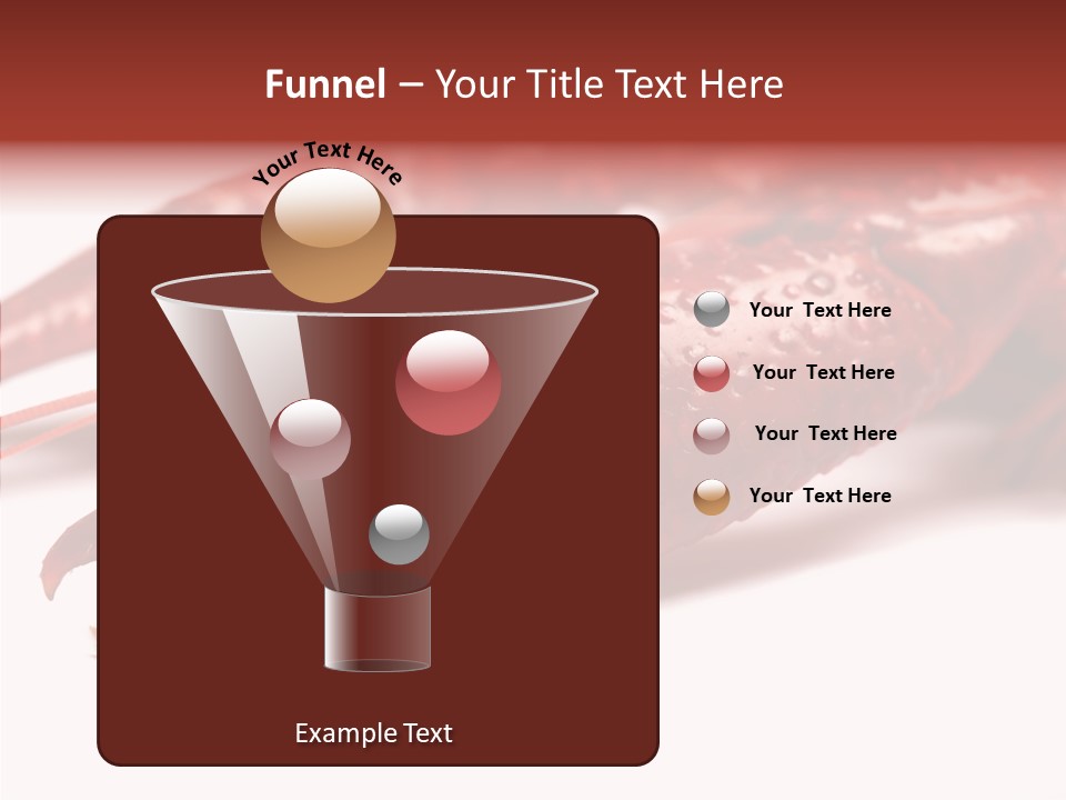 Antenna Photography Seafood PowerPoint Template