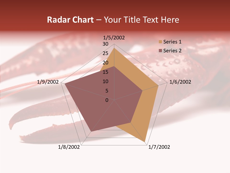 Antenna Photography Seafood PowerPoint Template