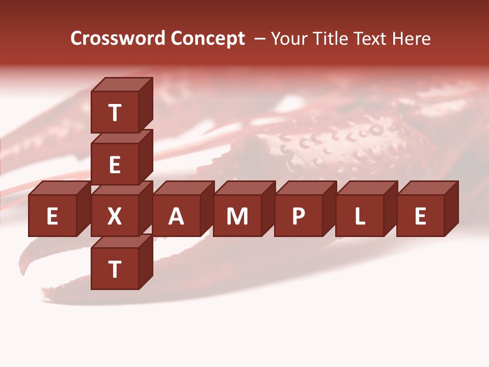 Antenna Photography Seafood PowerPoint Template