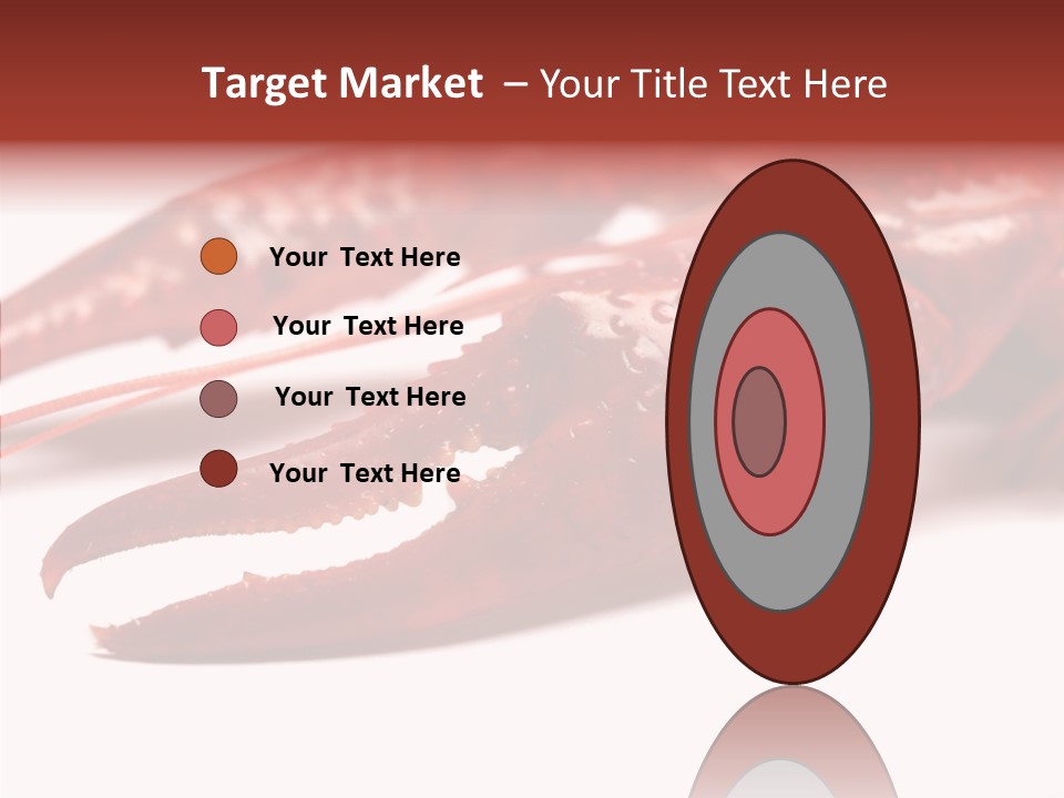 Antenna Photography Seafood PowerPoint Template