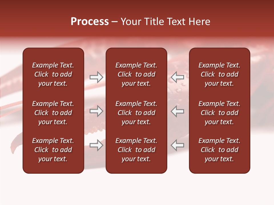 Antenna Photography Seafood PowerPoint Template