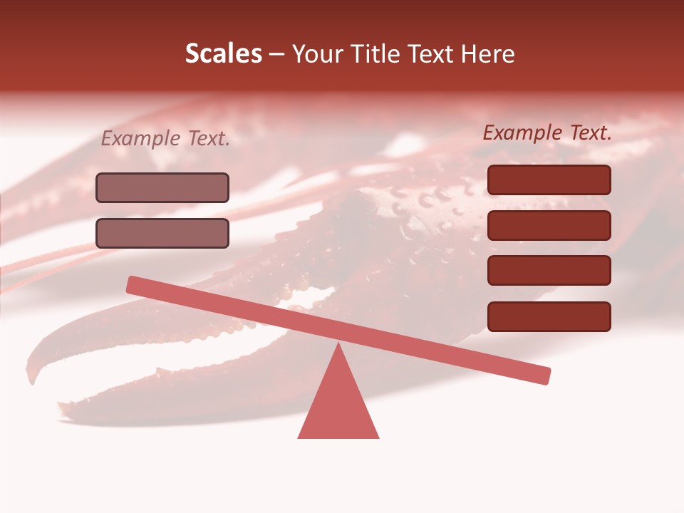 Antenna Photography Seafood PowerPoint Template