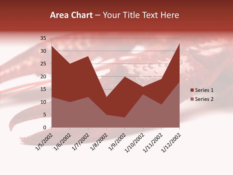 Antenna Photography Seafood PowerPoint Template