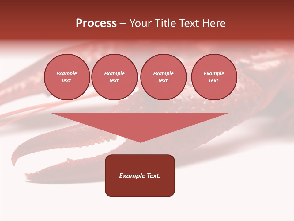 Antenna Photography Seafood PowerPoint Template