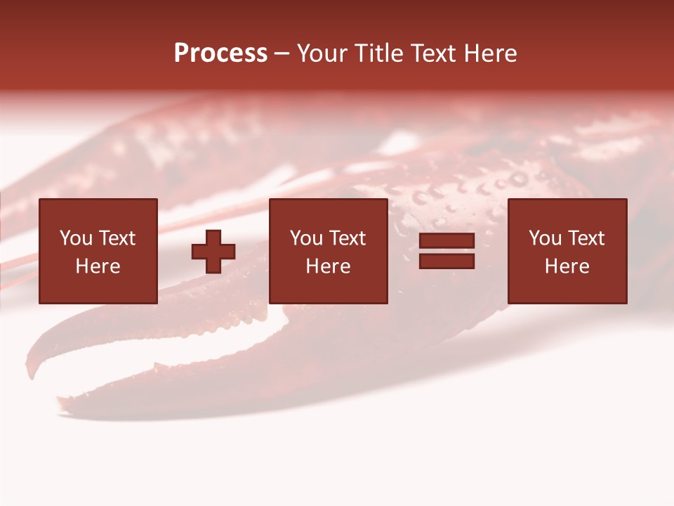 Antenna Photography Seafood PowerPoint Template