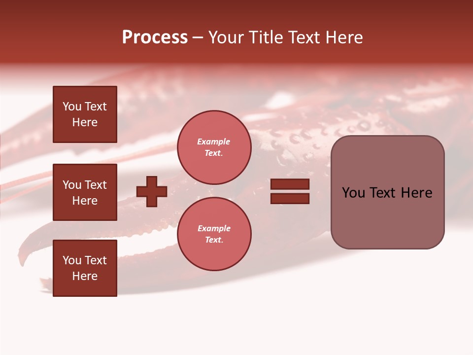 Antenna Photography Seafood PowerPoint Template