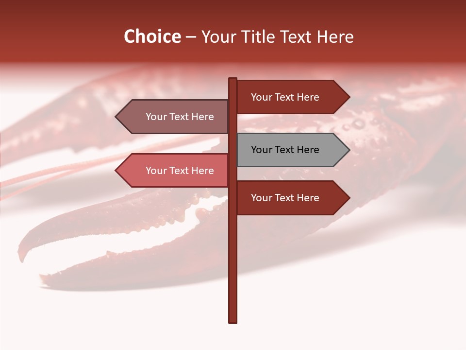 Antenna Photography Seafood PowerPoint Template