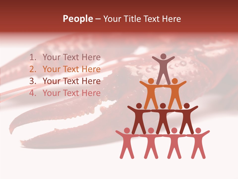 Antenna Photography Seafood PowerPoint Template