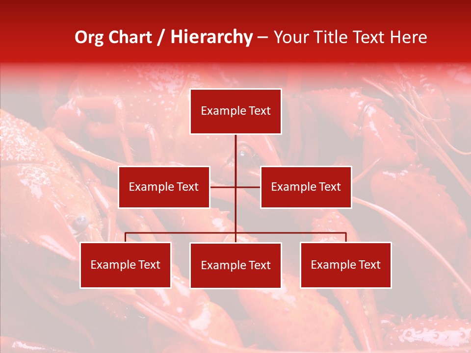 Color Seafood Gourmet PowerPoint Template