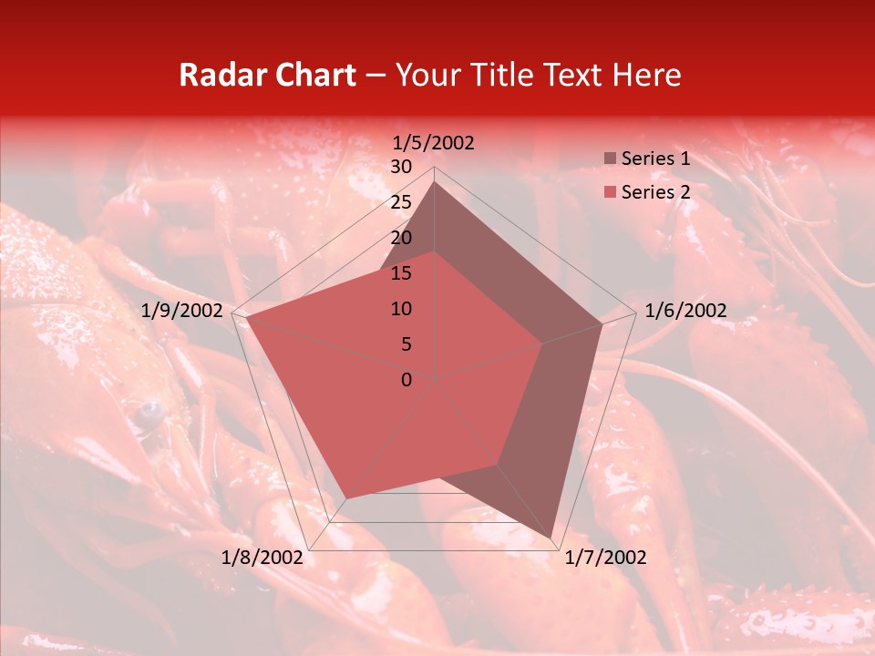 Color Seafood Gourmet PowerPoint Template