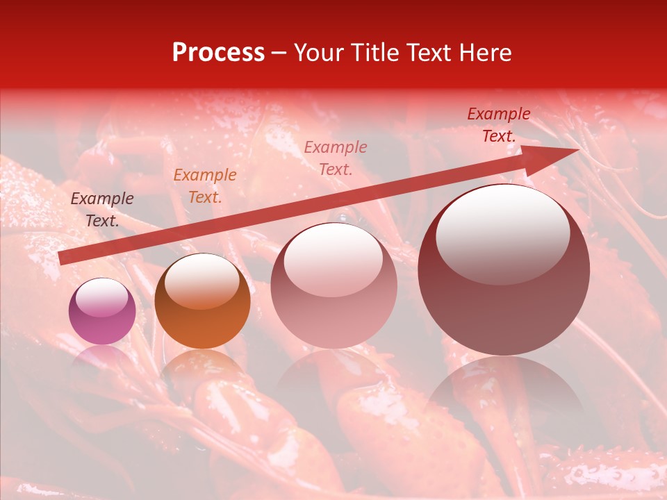 Color Seafood Gourmet PowerPoint Template