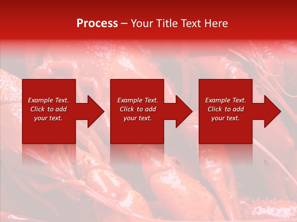 Color Seafood Gourmet PowerPoint Template