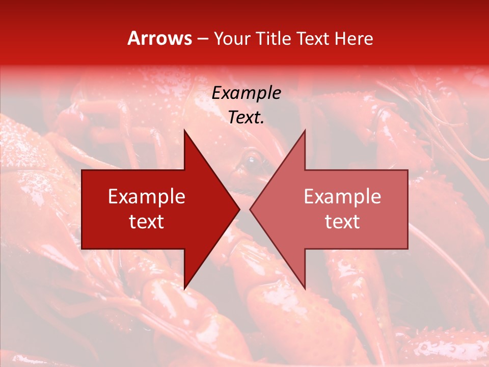 Color Seafood Gourmet PowerPoint Template