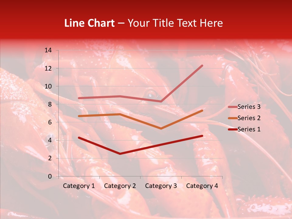 Color Seafood Gourmet PowerPoint Template