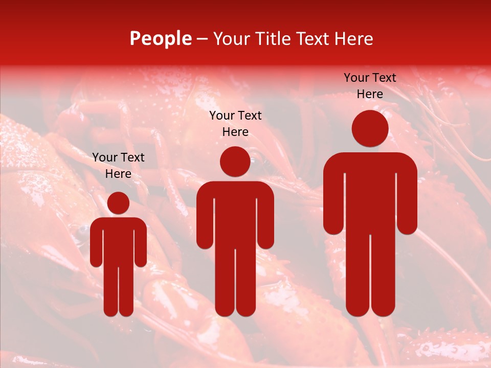 Color Seafood Gourmet PowerPoint Template