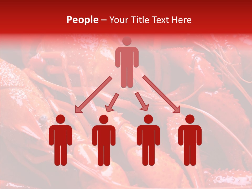 Color Seafood Gourmet PowerPoint Template