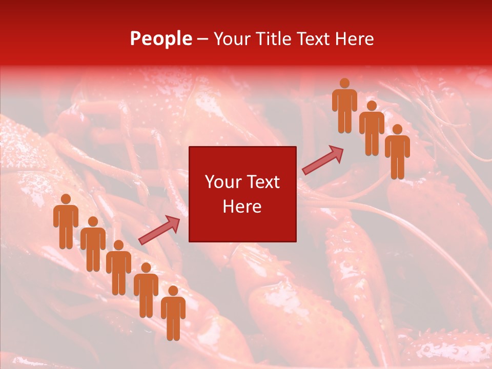 Color Seafood Gourmet PowerPoint Template