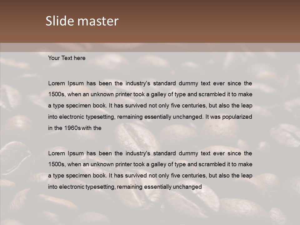 Figure Conference Board PowerPoint Template