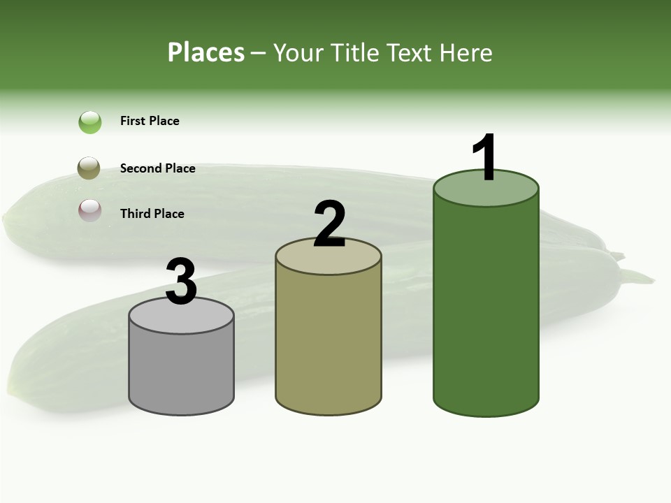 Reflecting Food Part PowerPoint Template