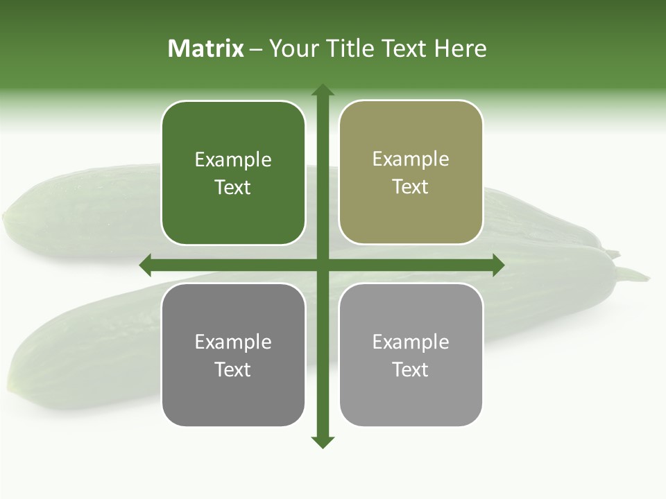 Reflecting Food Part PowerPoint Template