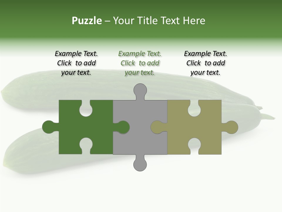 Reflecting Food Part PowerPoint Template