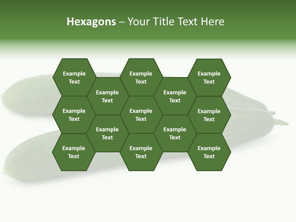 Reflecting Food Part PowerPoint Template