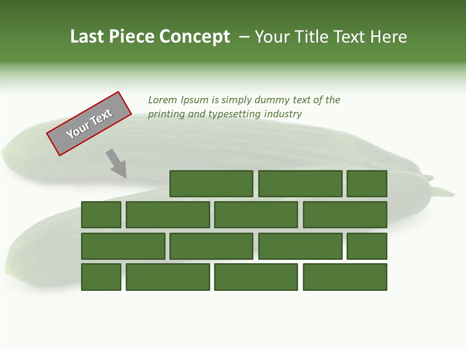 Reflecting Food Part PowerPoint Template