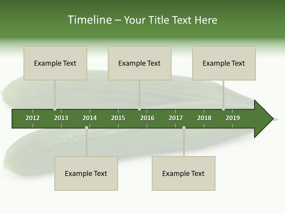 Reflecting Food Part PowerPoint Template